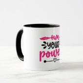 Positive Vibes | Motivierend Angebot Tasse (Vorderseite Links)