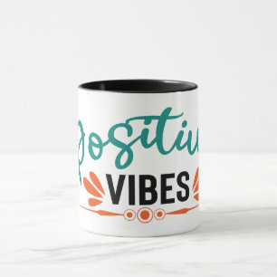 Positive Vibes   Motivierend Angebot Tasse
