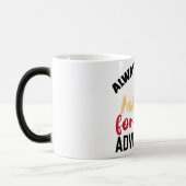 Positive Vibes | Motivierend Angebot Verwandlungstasse (Links)