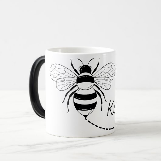 Positive Vibes | Motivierend Angebot Verwandlungstasse (Vorderseite Links)