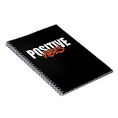 Positive Vibes Notizblock (Rechte Seite)