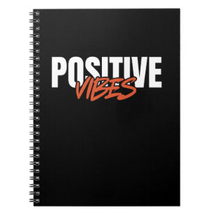 Positive Vibes Notizblock
