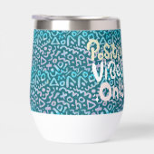 Positive Vibes nur grün geometrisch (Rechts)