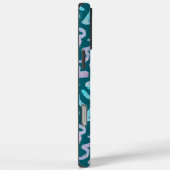 Positive Vibes nur grün geometrisch Case-Mate iPhone Hülle (Rückseite / Rechts)