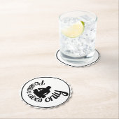 Positive Vibes nur Zen Mindfulness Untersetzer (Vor Ort)