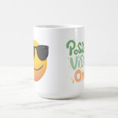 Positive Vibes Only Coffee Mug Kaffeetasse (Mittel)