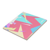 Positive Vibes Pastel Farben Abstrakt Fliese (Seite)