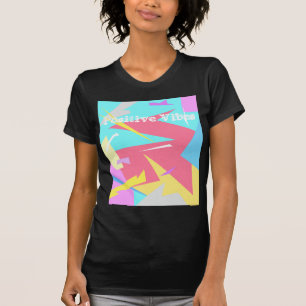 Positive Vibes Pastel Farben Abstrakt T-Shirt