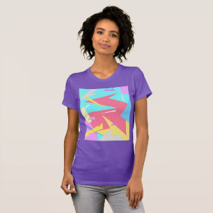 Positive Vibes Pastel Farben Abstrakt T-Shirt