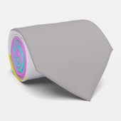Positive Vibes Pastel Farben Abstrakte Krawatte (Gerollt)
