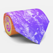 Positive Vibes Pastellfarben Palmen Krawatte (Gerollt)