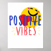 Positive Vibes Poster (Vorne)