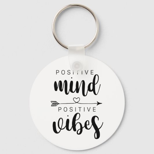 Positive Vibes Schlüsselanhänger (Vorderseite)