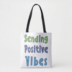 Positive Vibes senden Tasche