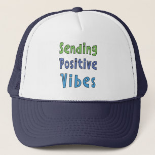 Positive Vibes senden Truckerkappe