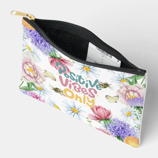 Positive Vibes Small Pouch Zubehörtasche (Offen)