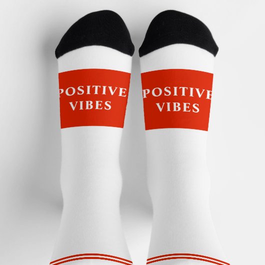 Positive Vibes Socken (Oben)