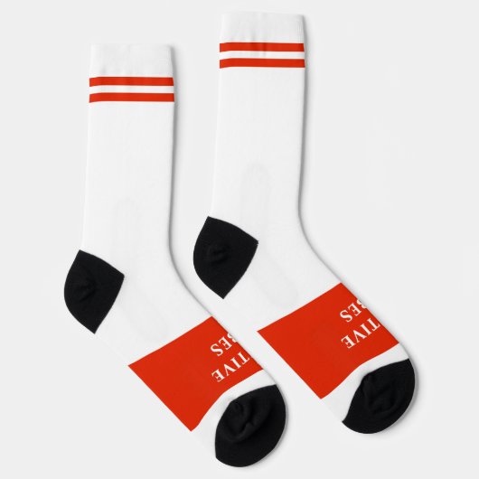 Positive Vibes Socken (Rechts)