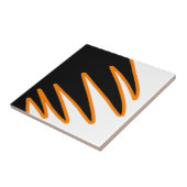 Positive Vibes Splash of Color Happy Abstrakt Art Fliese (Seite)