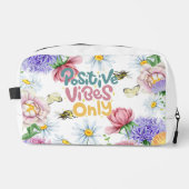 Positive Vibes Toilettenbeutel Waschbeutel (Vorderseite)