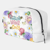 Positive Vibes Toilettenbeutel Waschbeutel (Rechte Ecke)