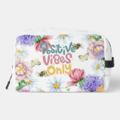 Positive Vibes Toilettenbeutel Waschbeutel (Rückseite)