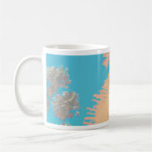 Positive Vibes Tropical Palm Trees Kaffeetasse (Links)