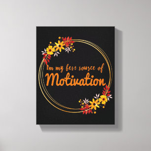 positive Vibes Worte der Motivation Leinwanddruck