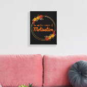 positive Vibes Worte der Motivation Leinwanddruck (Insitu (Wohnzimmer))