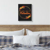 positive Vibes Worte der Motivation Leinwanddruck (Insitu (Schlafzimmer))