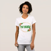 positive Visionen für die Akzeptanz des Lebens und T-Shirt (Vorne ganz)