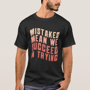 Positive Wachstumsmentalität Zurück zur Schule Leh T-Shirt