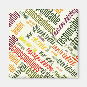 Positive Werte für motivierend Wörter #4 Magnet