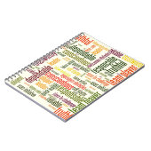 Positive Werte für motivierend Wörter #4 Notizblock (Linke Seite)