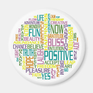Positive Word-Magnete Magnet