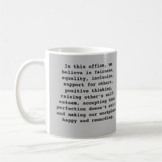Positive Words Office-Tasse Kaffeetasse