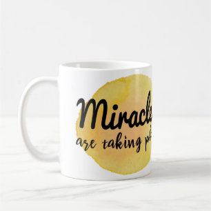 positive Worte für Leben und Arbeit Kaffeetasse