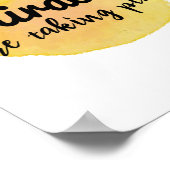 positive Worte für Leben und Arbeit Poster (Ecke)