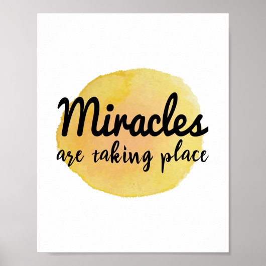 positive Worte für Leben und Arbeit Poster (Vorne)