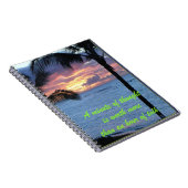 Positive Zitate für Notebook Notizblock (Rechte Seite)