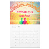 Positiver Affirmation Calendar 2024 (Español) Kalender (Jan 2027)