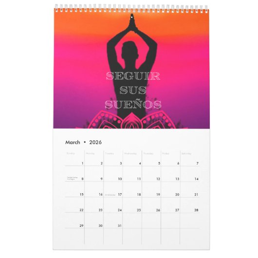 Positiver Affirmation Calendar 2024 (Español) Kalender (Mär 2026)