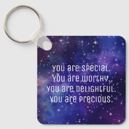 Positiver Affirmations-Schlüsselanhänger "You are  Schlüsselanhänger