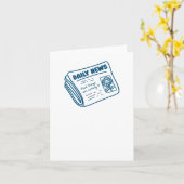 Positiver Affirmationsaufkleber Karte (Gelbe Blume)