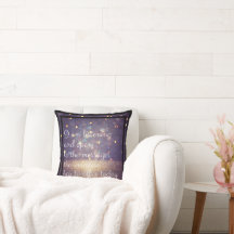 Positiver Affirmative Glitzer Lila/Gold