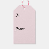 Positiver Apple Pun - Appley immer nach Geschenkanhänger (Rückseite)