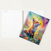 Positiver Attitude Red Fox Pup Planner Planer (Anzeige)
