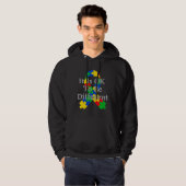 Positiver Autismus Hoodie (Vorne ganz)