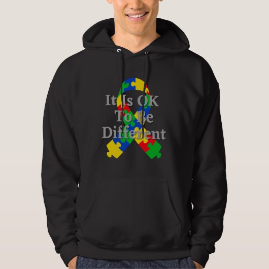 Positiver Autismus Hoodie (Vorderseite)