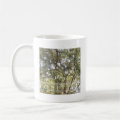 Positiver Baum bleibe Kaffeetasse (Links)
